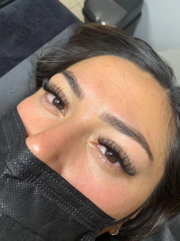 Resultado de microblading